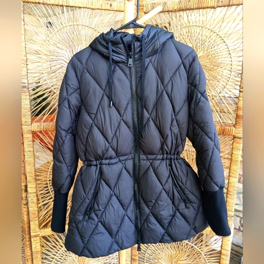 Bernardo Women's Black Quilted Jacket_XL